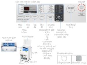 Đánh giá Máy giặt Toshiba 7 kg AW-K800AV
