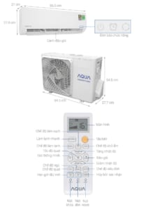 Đánh giá điều hòa Aqua Inverter 1.5 HP AQA-KCRV12WNZ