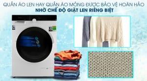 MFK95-1401WK - Có chế độ giặt đồ len riêng, không lo hư tổn sợi vải