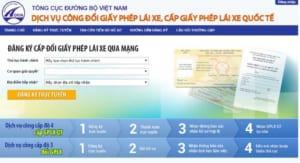 Hướng dẫn cách đổi giấy phép lái xe online tại nhà