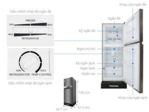 Tủ lạnh Toshiba GR-A25VS