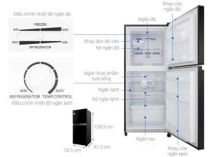 Đánh giá tủ lạnh Toshiba Inverter 180 lít GR-B22VU UKG