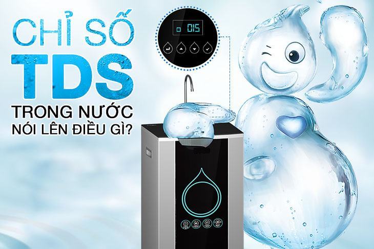 Tìm hiểu về chỉ số TDS trên máy lọc nước