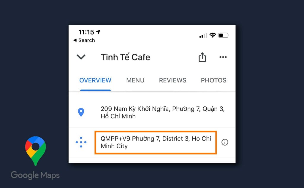 Hướng dẫn cách chia sẻ chính xác một địa điểm trên Google Maps bằng Plus codes