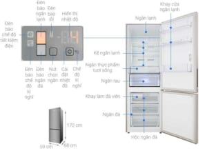 Tủ lạnh Beko RCNT340I50VZX