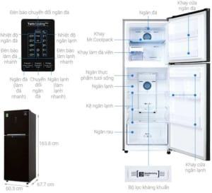 Tủ lạnh Samsung RT29K5532BY/SV