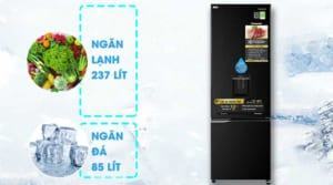 Review Tủ lạnh Panasonic NR-BC360WKVN