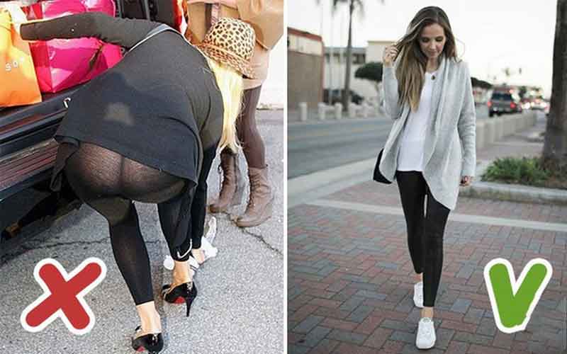 6 cách chọn tips quần legging không phản cảm