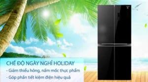 Đánh giá tủ lạnh Sharp Inverter 401 lít SJ-FXP480VG-BK