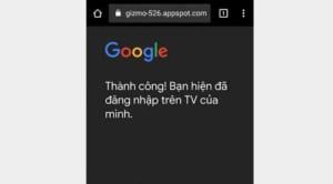Hướng dẫn chi tiết cách đăng nhập tài khoản Google trên Android tivi Sony 2018
