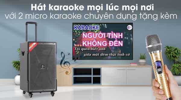 Đánh giá loa kéo Karaoke Dalton TS-12G450X 500W