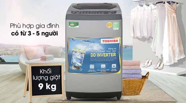 Đánh giá máy giặt Toshiba Inverter 9 Kg AW-DJ1000CV SK