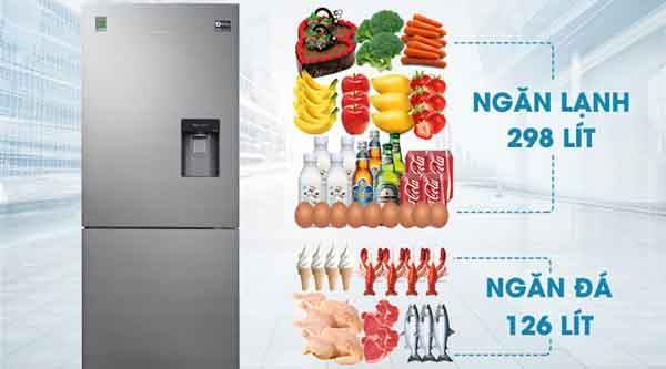 Đánh giá tủ lạnh Samsung Inverter 424 lít RL4034SBAS8/SV