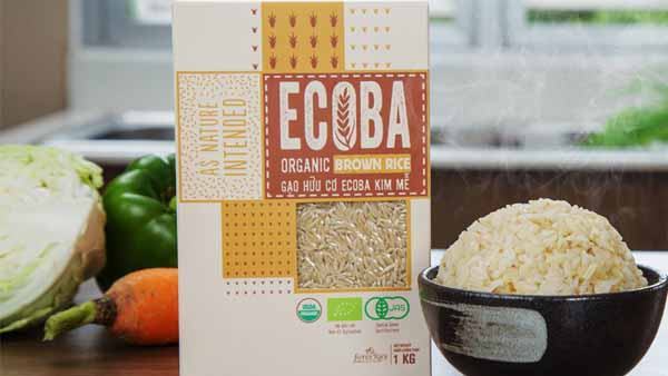 Thương hiệu gạo Ecoba của nước nào có những loại nào