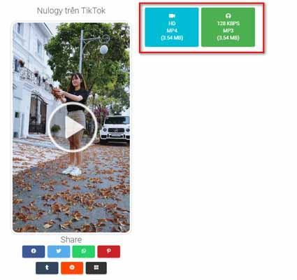 Hướng dẫn tải video TikTok không có logo