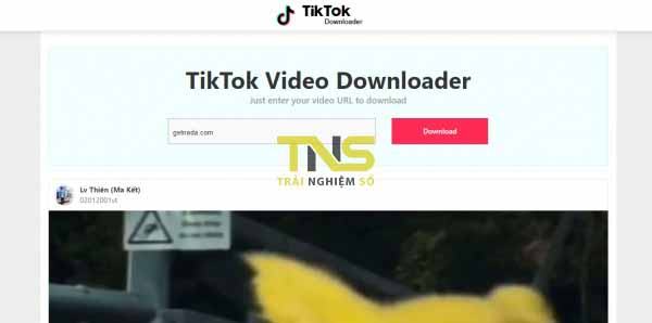 8 website giúp tải video TikTok không có watermark