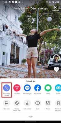 Tải video TikTok