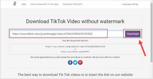 Cách tải video trên Tiktok không Watermark bằng máy tính