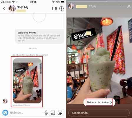 Hướng dẫn chi tiết cách chia sẻ lên Story Instagram bài viết của người khác