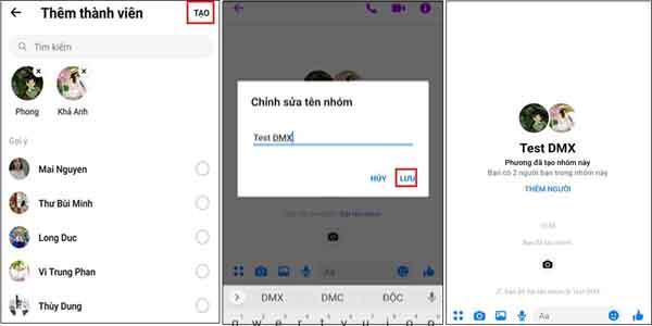 Nhóm Messenger máy tính - Đã đến lúc giành lại thời gian cho cuộc trò chuyện với đồng nghiệp! Cùng tạo nhóm Messenger trên máy tính để tiện lợi hơn khi làm việc từ xa. Hãy tận hưởng công nghệ để duy trì và củng cố sự gắn kết trong nhóm của chúng ta.