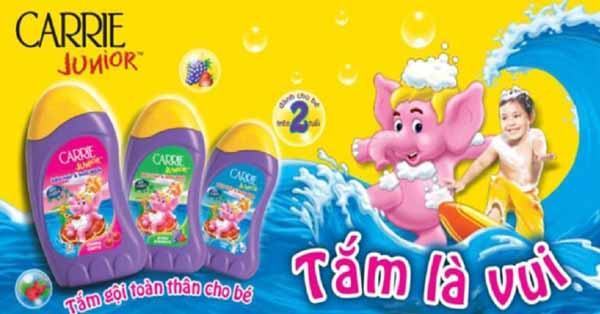 Sữa tắm gội cho bé Carrie Junior có tốt không