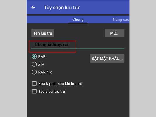 Cách giải nén file RAR trên điện thoại Android bằng App