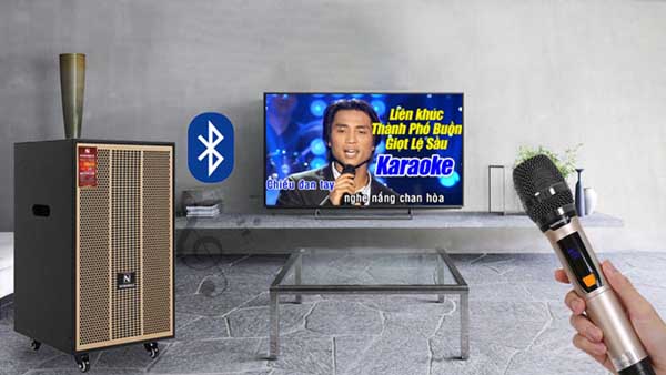2 cách kết nối loa kéo với tivi để hát karaoke