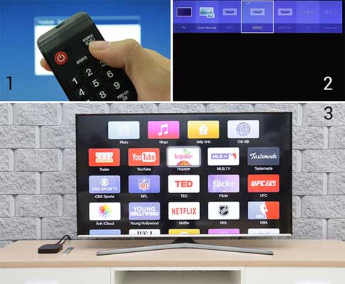 10 cách kết nối và phản chiếu màn hình iphone lên tivi