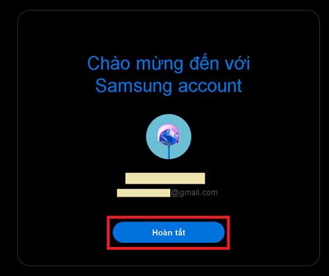 Tài khoản Samsung Account