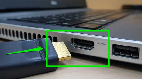 Kết nối bằng HDMI và VGA