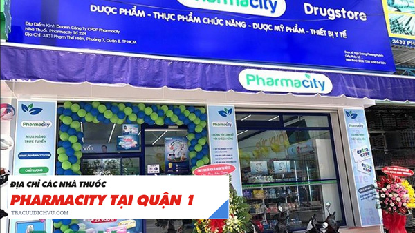Nhà thuốc Pharmacity ở Quận 1 - Một số thông tin về hệ thống nhà thuốc Pharmacity